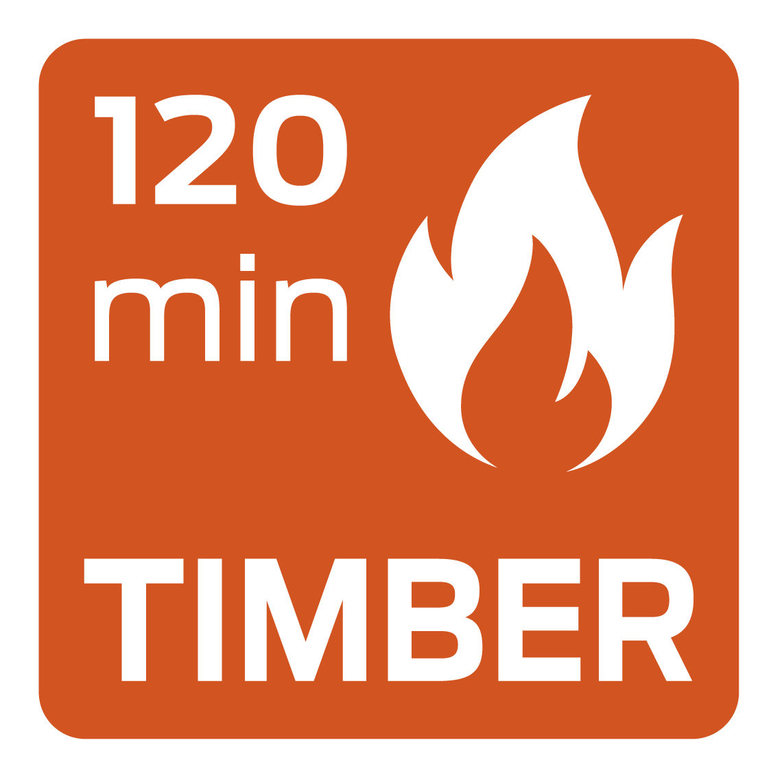 2 hours timber rating